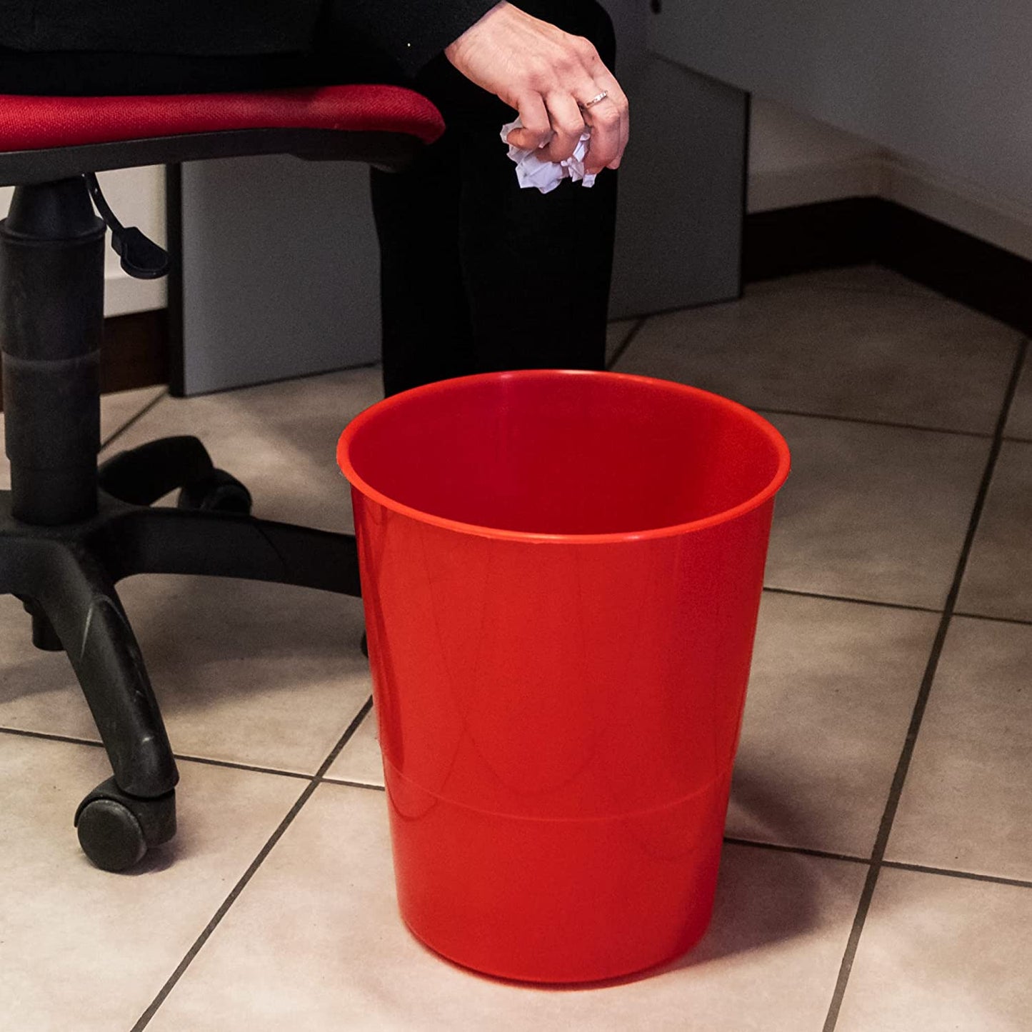 Cestino Gettacarte e Spazzatura Chiuso da Interno | 17 Litri | Tanti Colori Disponibili - NONSOLOCESTINI