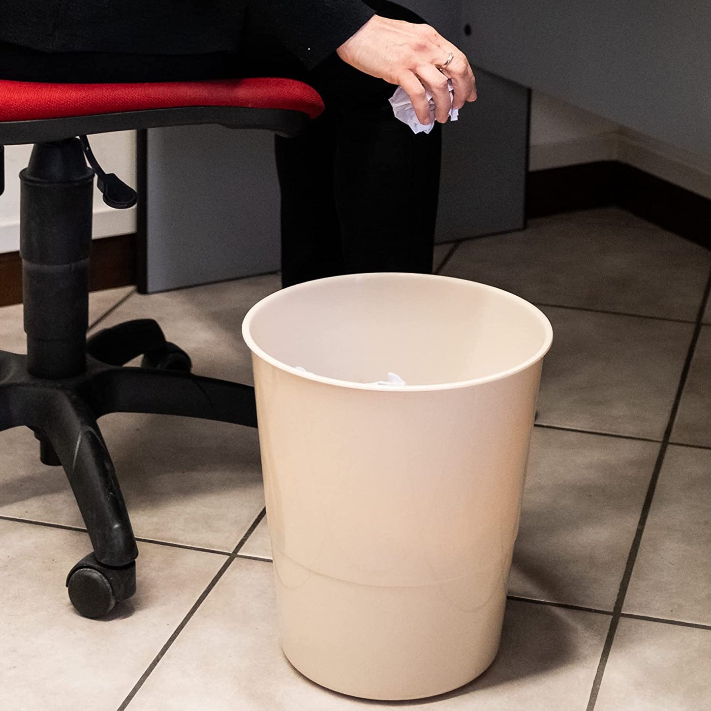 Cestino Gettacarte e Spazzatura Chiuso da Interno | 17 Litri | Tanti Colori Disponibili - NONSOLOCESTINI