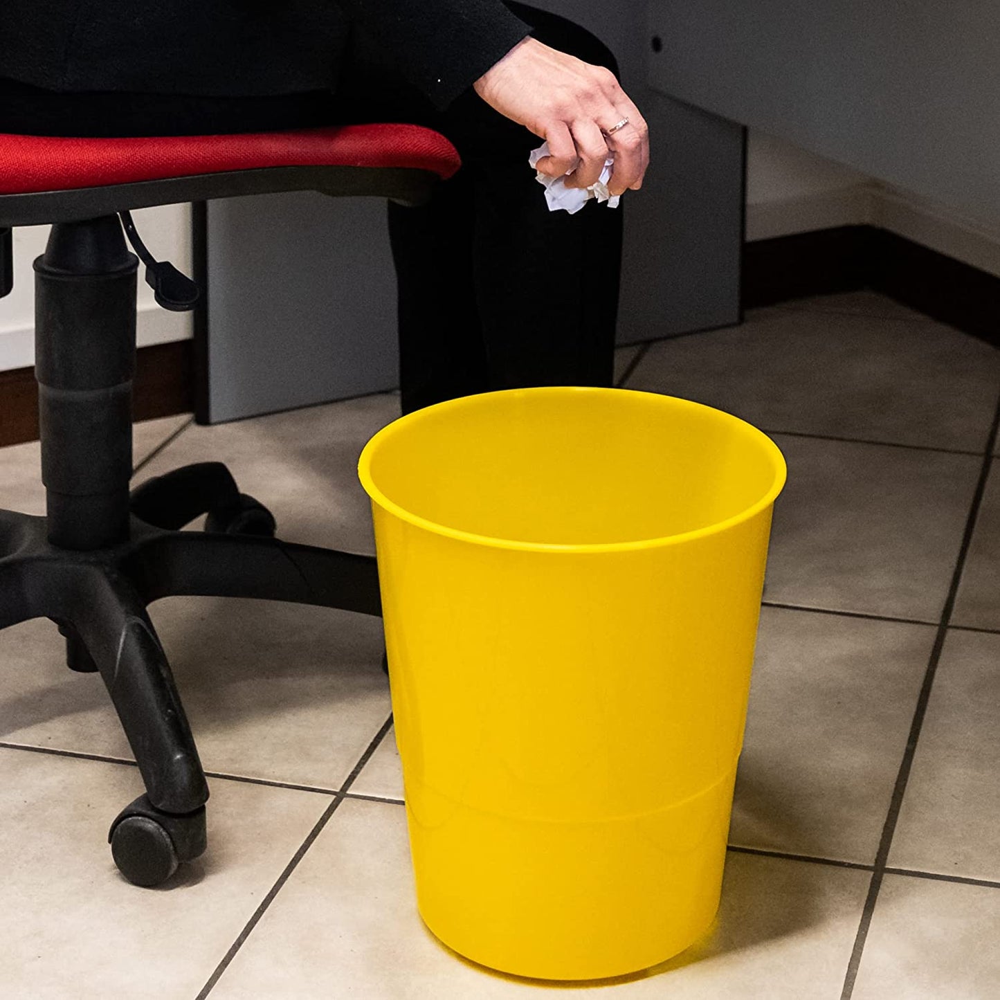 Cestino Gettacarte e Spazzatura Chiuso da Interno | 17 Litri | Tanti Colori Disponibili - NONSOLOCESTINI