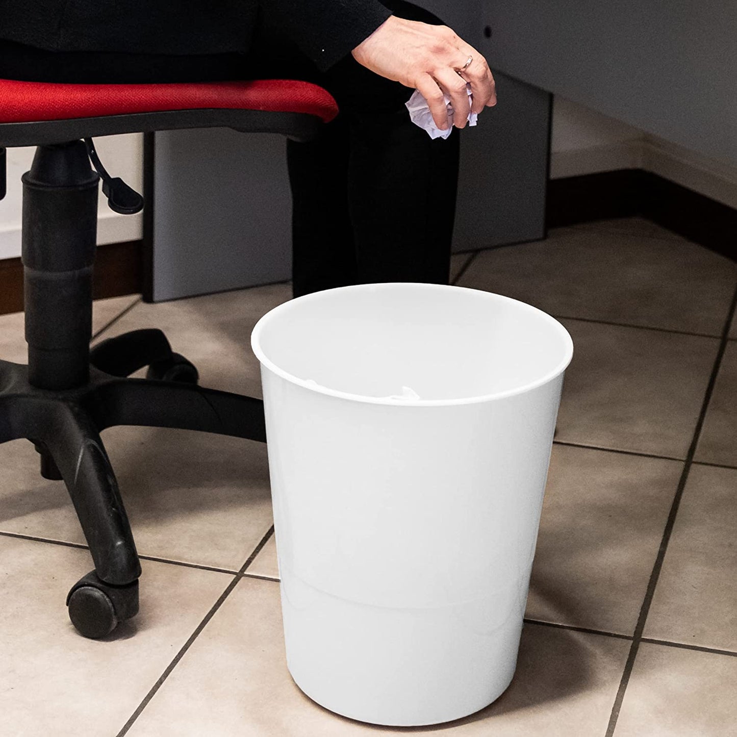 Cestino Gettacarte e Spazzatura Chiuso da Interno | 17 Litri | Tanti Colori Disponibili - NONSOLOCESTINI
